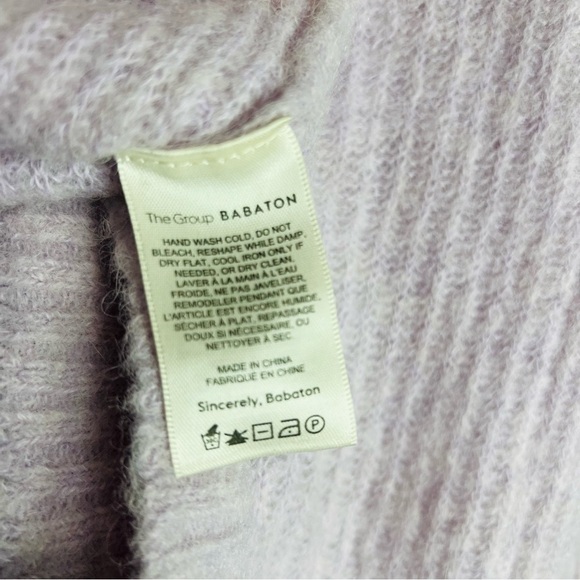 ARITZIA the group BABATON pullover alpaca wool blend sweater size small - Picture 5 of 6